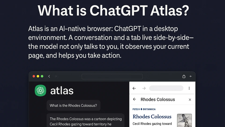 ChatGPT Atlas interface